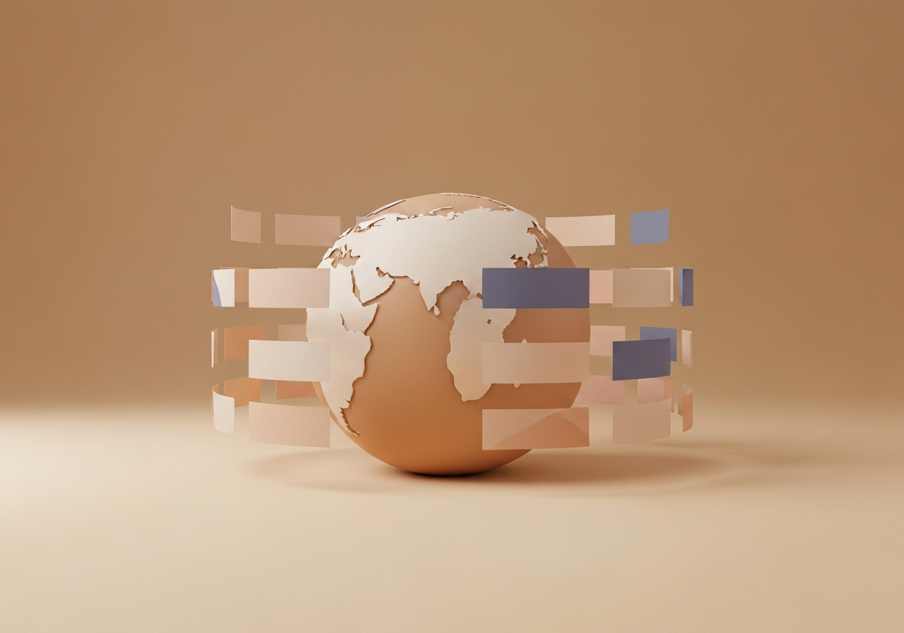 Centralised content management across global locations
